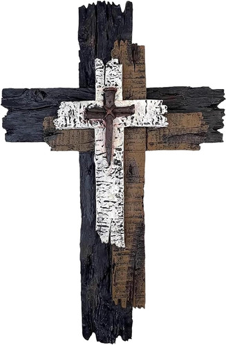 Vintage jesus kreuz wand aus - kreuz,