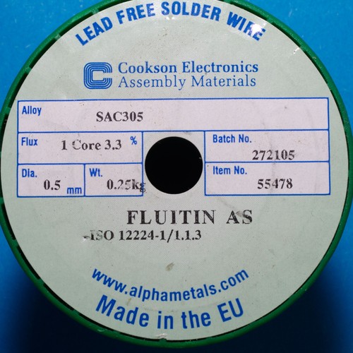 Lötzinn cookson electronics - lötzinn,