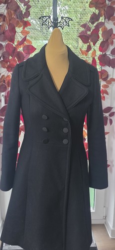 Hallhuber damen mantel schwarz - hallhuber,