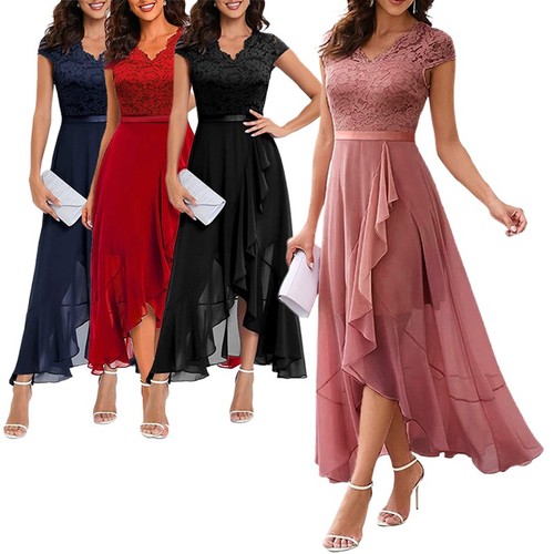Damen spitze abendkleid - damen,