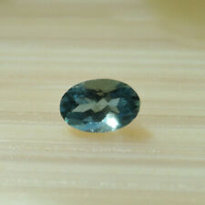 Echter Aquamarin oval facettiert Schmuck Edelstein Fasserstein 56