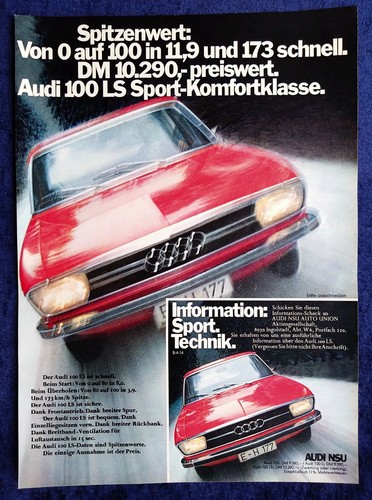 Audi 100 originale - 100,
