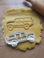 NEU Land Rover Defender Ausstecher Form Ausstechform Auto Cutter Salzteig