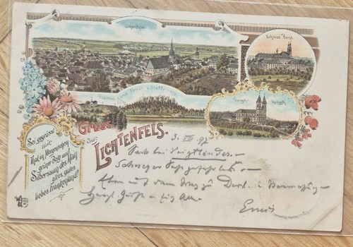Litho gruss aus - gruss,