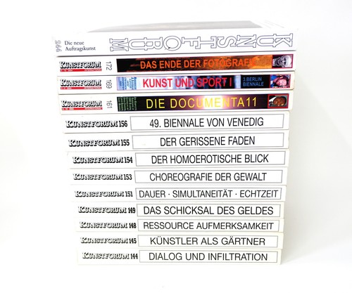 Kunstforum international von - kunstforum,