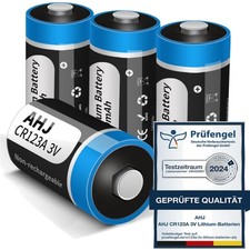 CR123A Batterien 4er Pack