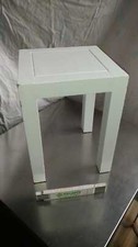 Holz Tisch Beistelltisch Couchtisch weiß Lackiert aus Arzt Praxis