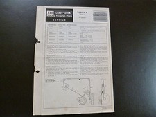 Original Service Manual ITT Schaub Lorenz Teddy 4
