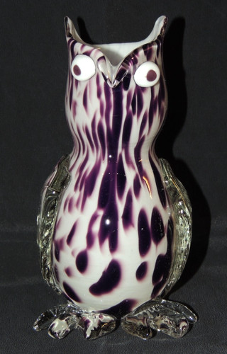 Glaseule vase handarbeit - handarbeit, ca