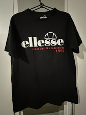Ellesse T-Shirt in Schwarz Gr. L