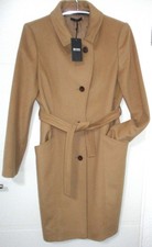 Boss Mantel Gr.40 Camel Kaschmir Schurwolle Neuwertig Luxus