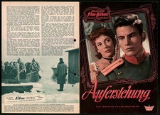 Filmprogramm IFB Nr. 4540, Auferstehung, Horst Buchholz, Myriam Bru, Edith Mill 