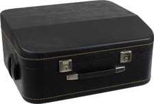 96-Bass Akkordeon Koffer Holz Case Hülle Tasche Kunstleder Bezug rot gepolstert