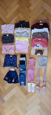 Kinderkleidung Mädchen, Paket gemischt, Größe 92, 26 Teile inkl. Handschuhe