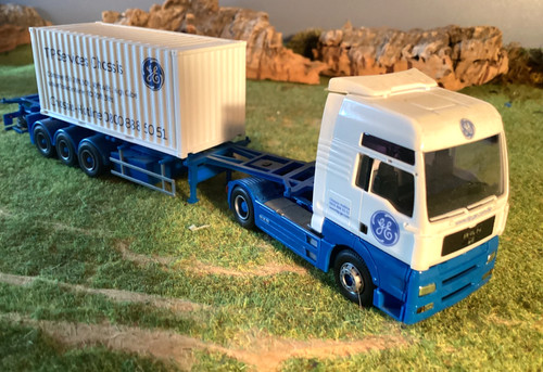 Awm lkw container - awm, sattelzug