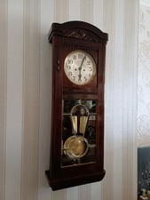 Wanduhr Pendeluhr Regulator wie Gustav Becker 