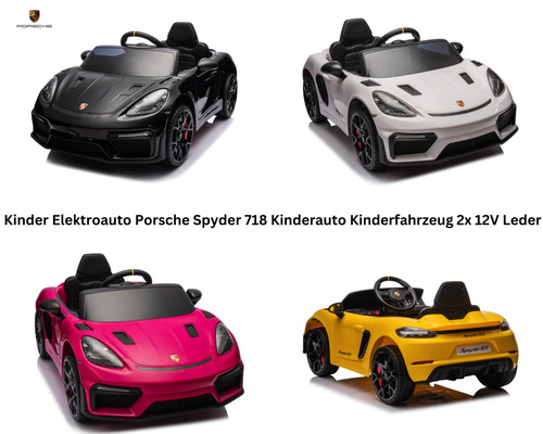 Porsche spyder kinder - porsche,