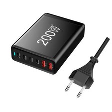 120W / 200W GaN Ladegerät USB Typ C Netzteil PD QC4.0 Laptop Handy Adapter dhl