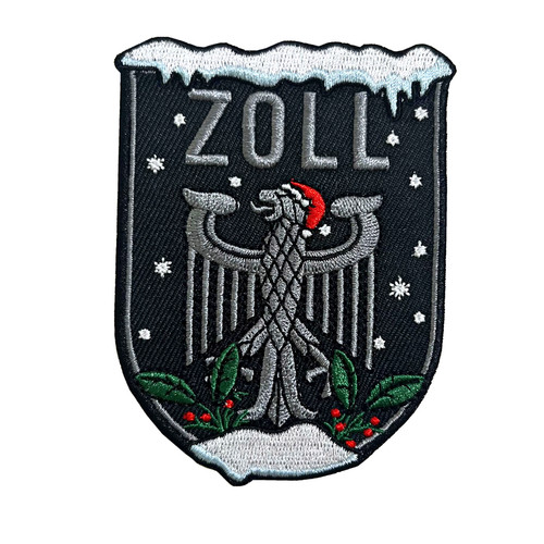 Zoll xmas textil - textil, patch