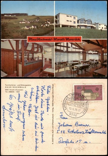 Ansichtskarte horath hunsrück - horath,