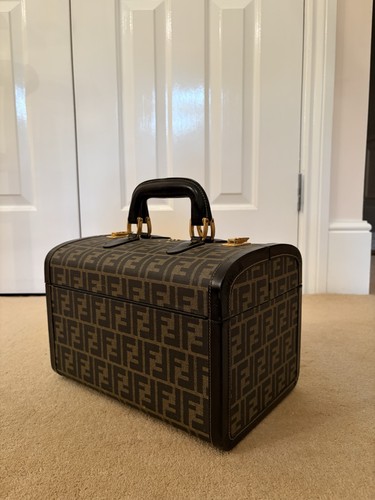 Fendi zucca canvas - fendi, leder