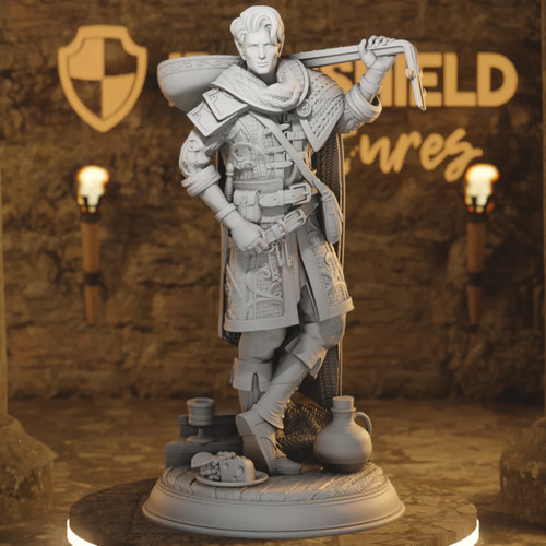 Rogue elf bard nathaniel - elf,