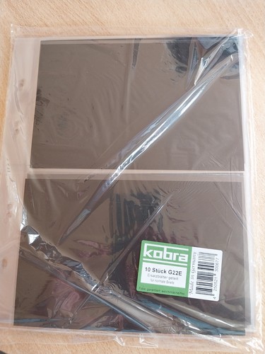 10x kobra ersatzblätter - ersatzblätter, nr