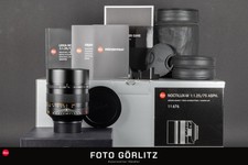 Leica M 75mm 1.25 Noctilux 11676 6bit schwarz vom 18.06.2018 FOTO-GÖRLITZ