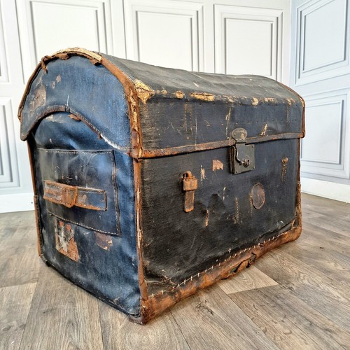 Antik vintage dampfer truhe - antik,