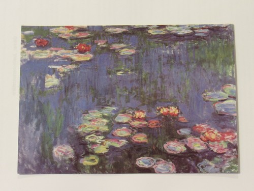 Karte postkarte claude - karte, monet