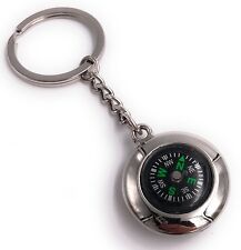 Kompass rund Schlüsselanhänger Anhänger aus Metall 