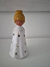 Original Singer Engel Jullar weiß groß mit Teelicht ca. 21cm - top