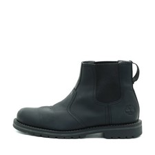 Timberland Herren A2NHW Stiefelette Schwarz Leder Chelsea Boots EU 43