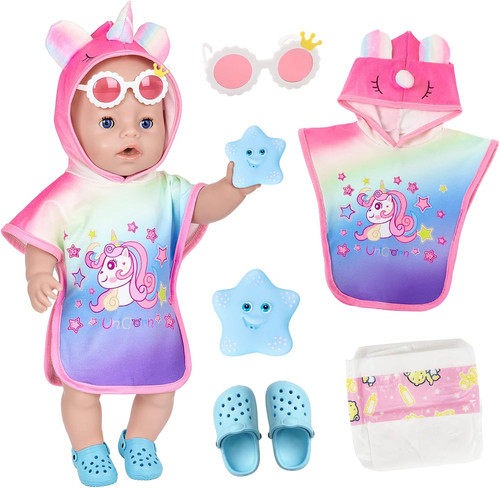 Baby puppen bademantel für - puppen,