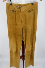 Meindl Damen Leder Trachtenhose Gr.42 100% Leder Oktoberfest Top Zustand