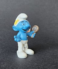 Schleich - Eitelkeits Schlumpf / Eitler Schlumpf mit Spiegel- guter Zustand