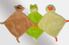 Schmusetuch (Kuscheltier) Bär, Frosch oder Ente mit Wunschnamen personalisierbar