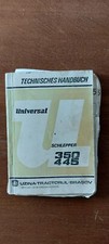Technisches Handbuch Traktor Universal UTB 350 und 445, Ackerschlepper Rumänien