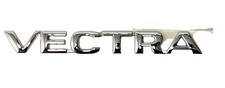 NEW emblem lettering "Vectra"