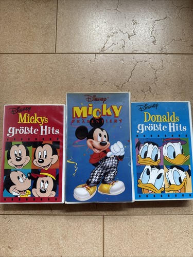Disney vhs kassetten - kassetten, micky