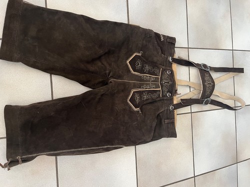 Trachtenlederhose kniebundhose - trachtenlederhose,