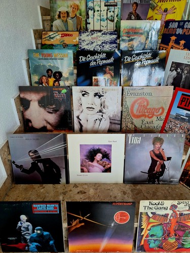 15 x schallplattensammlung - 15,