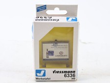 Viessmann H0 6336 Ausschmückung Werbetafel mit LED-Beleuchtung