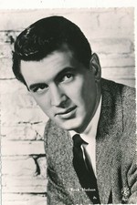 Autogramm karte rock hudson - rock,