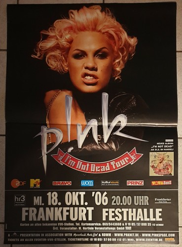 Pink 2006 konzertplakat - pink,