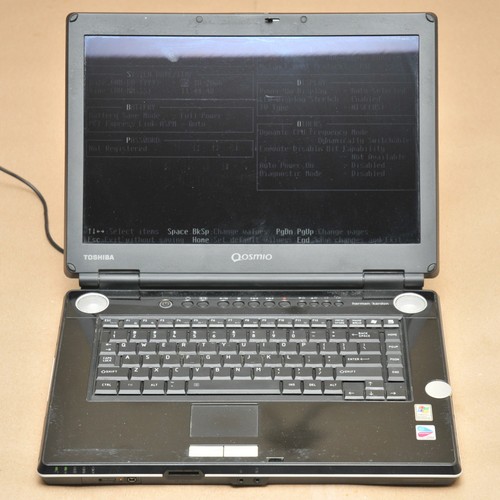Toshiba qosmio f25 av205 - toshiba,