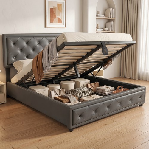 Polsterbett mit stauraum - mit,