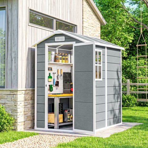 Outsunny gerätehaus - outsunny, 2,1m²