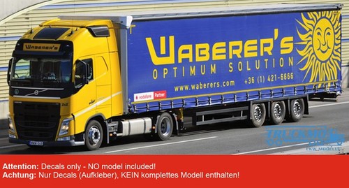 Truckmo decals waberer - waberer's, volvo