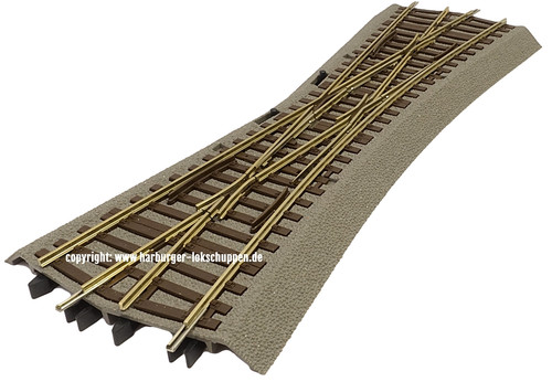 Roco line mit bettung - h0,
